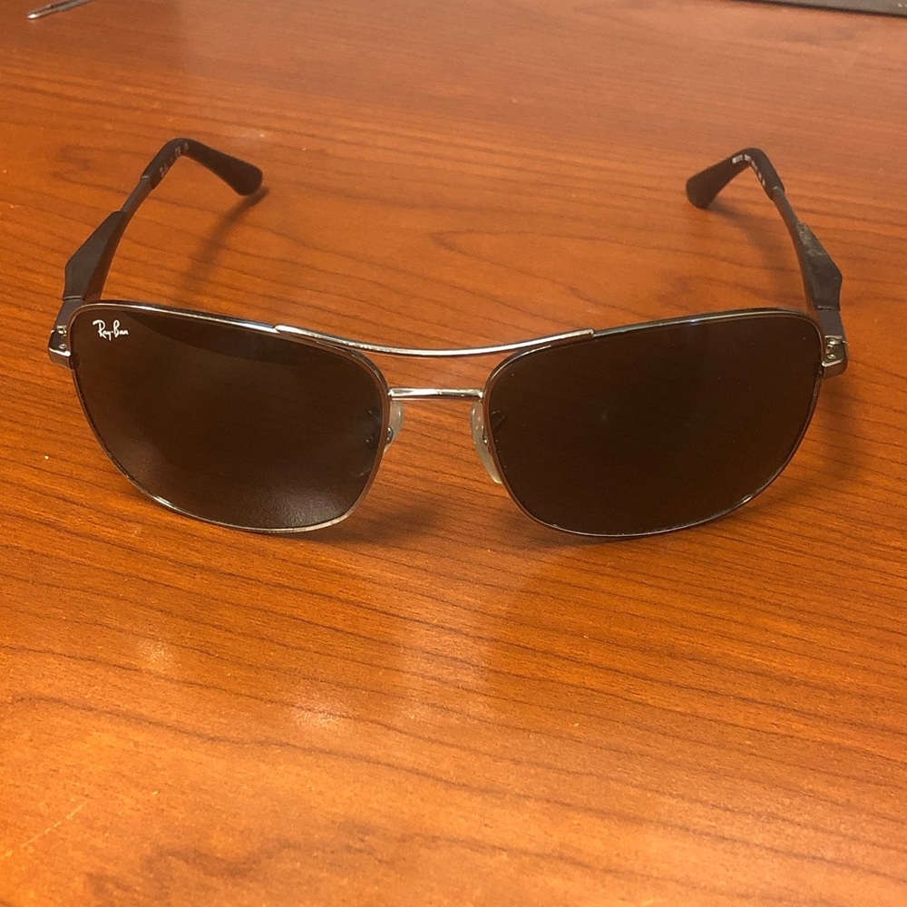 Ray-Ban RB3515 Gunmetal and Green